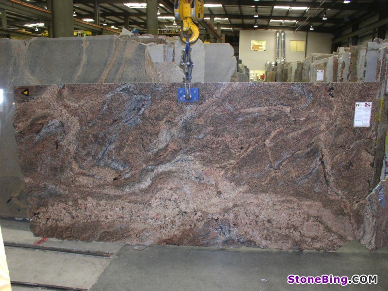 Rosa Tier Granite Slab