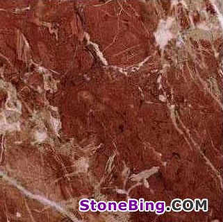 Rojo Coralito Marble Tile