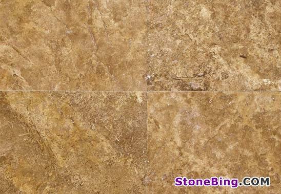 Golden Walnut Travertine Tile