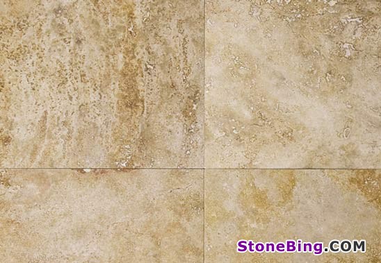 Golden Ivory Travertine Tile
