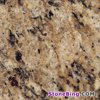 Santa Cecilia Gold Granite Tile