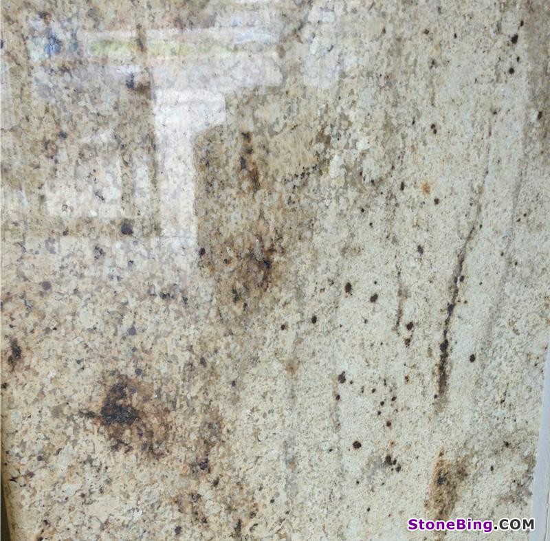 Beige River Granite Slab