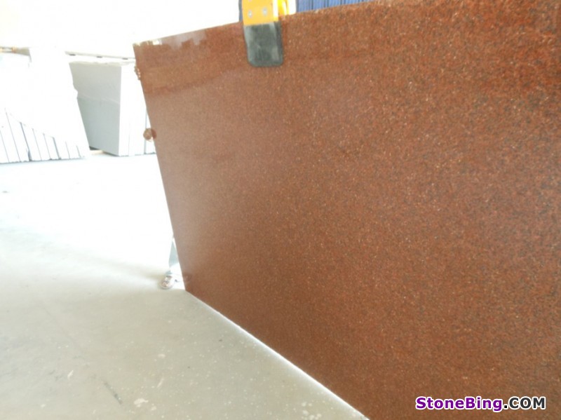 Imperial Red Granite Slab