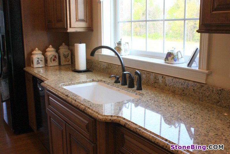 New Venetian Gold Granite Countertop