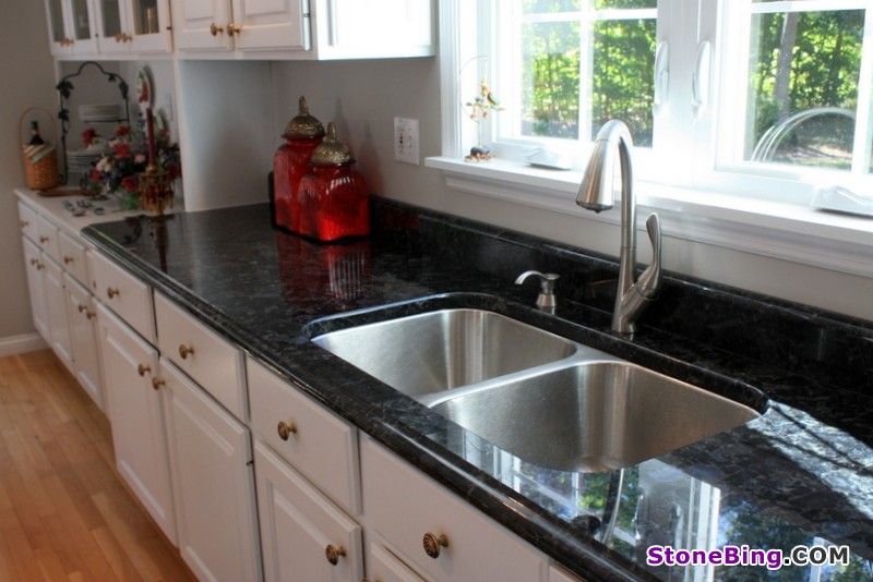 Volga Blue Granite Countertop