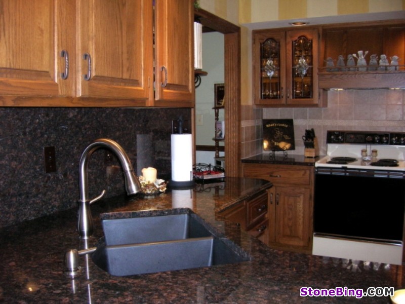 Tan Brown Granite Countertop