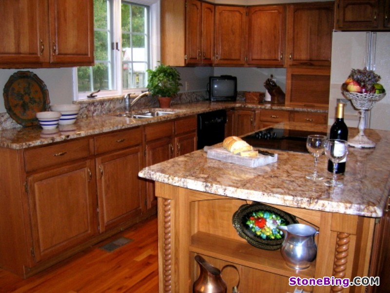 Typhoon Bordeaux Granite Countertop