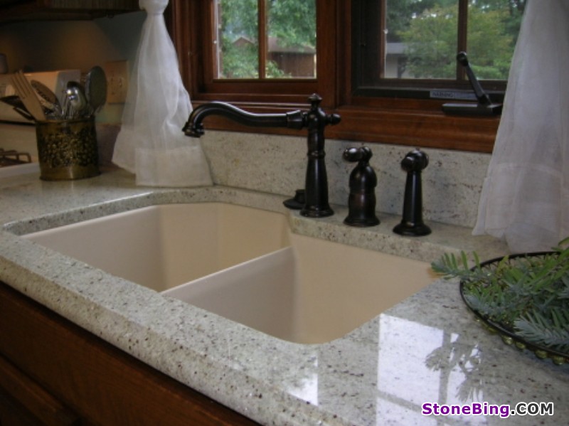 Kashmir White Granite Countertop