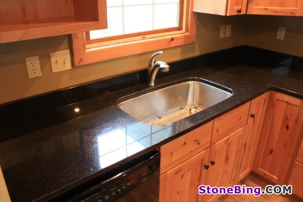 Black Ubatuba Granite Countertop