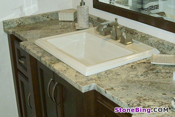 Sienna Bordeaux Granite Vanity Top