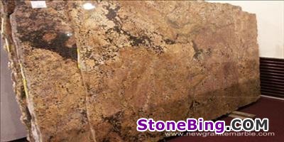 Diamond Red Granite Slab
