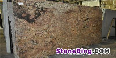 Diamond Red Granite Slab