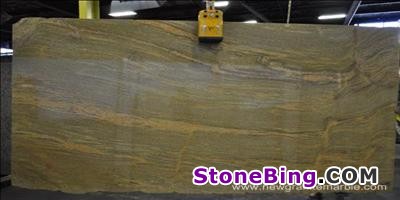 Golden Juparana Granite Slab