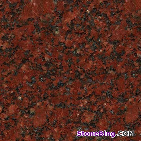 Ruby Red Granite Tile