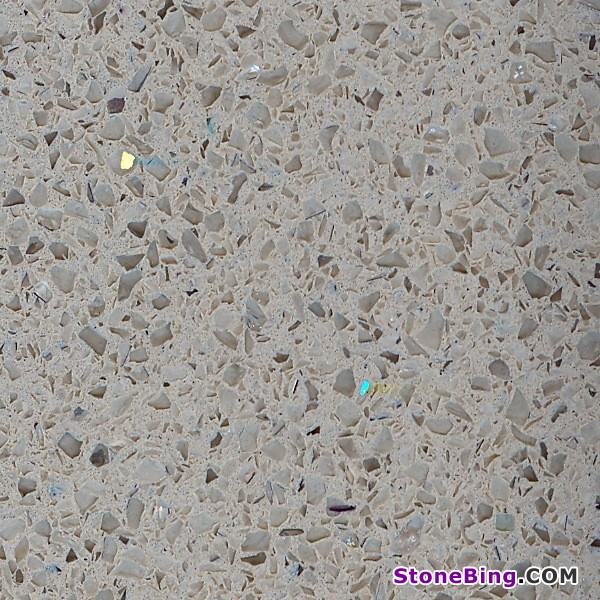 Beige Starlight Quartz Stone