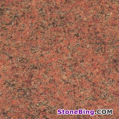 Multicolor Red Granite Tile