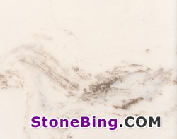 White Taupe Cultured Marble