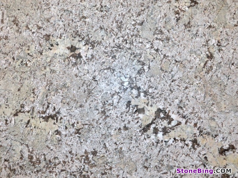Dunas White Granite Slab