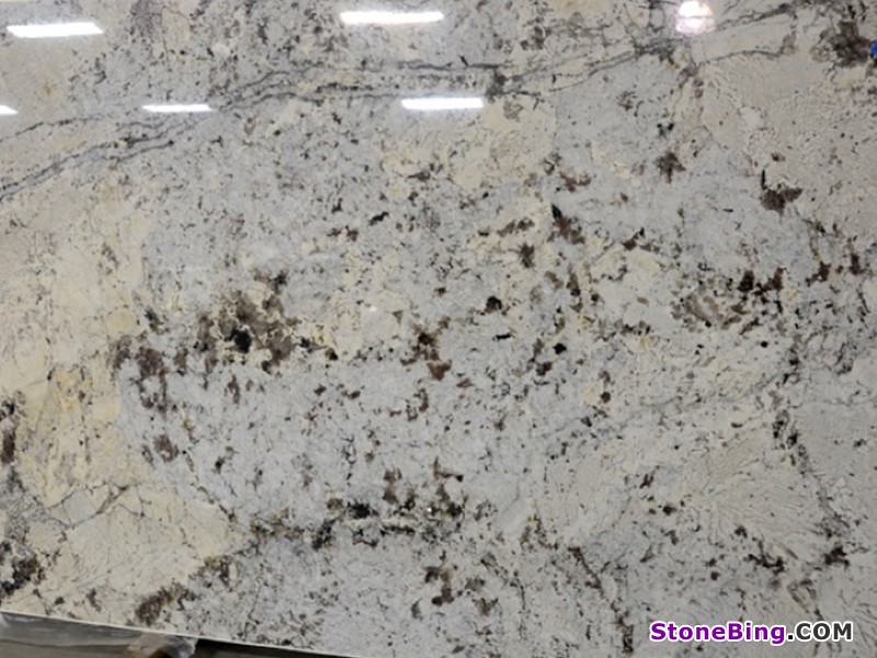 Glacier White Granite Slab
