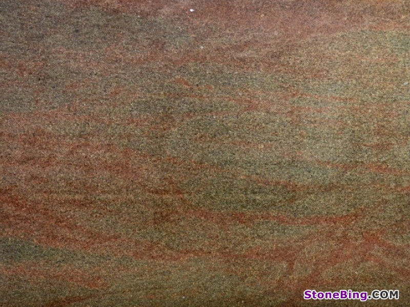 Red Storm Granite Slab