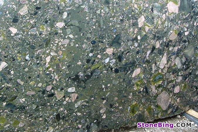 Marinace Green Granite Slab