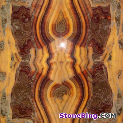 Matchbook Gold Onyx Tile