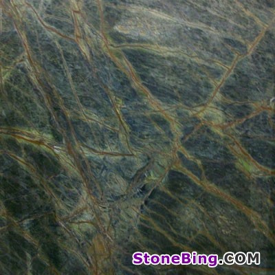 Rainforest Green Marble Tile