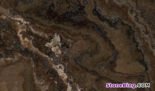 Tobaco Brown Marble Tile