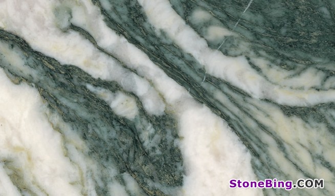 Verde Cipollino Marble Tile