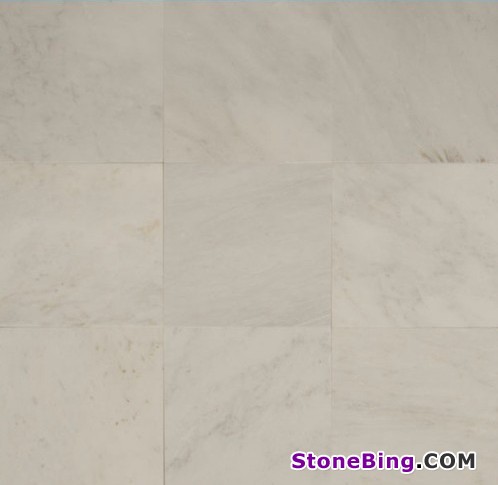 Blizzard White Marble Tile