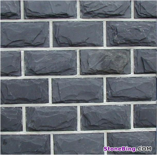 Black Mushroom Slate Tile