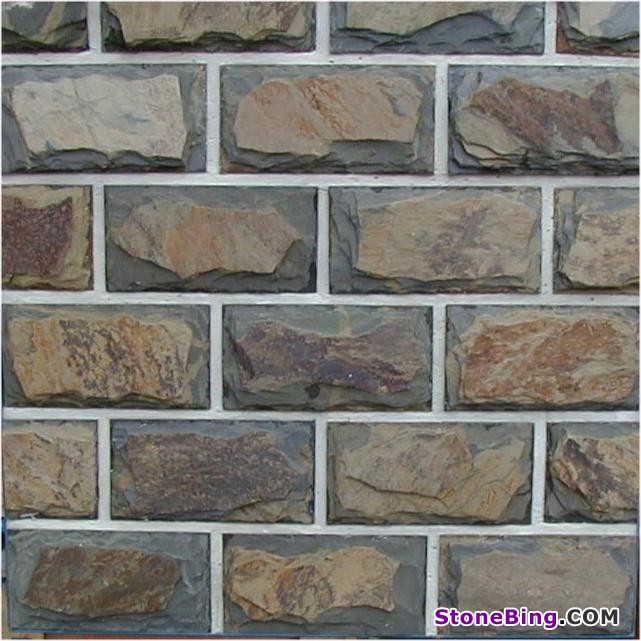 Rusty Mushroom Slate Tile