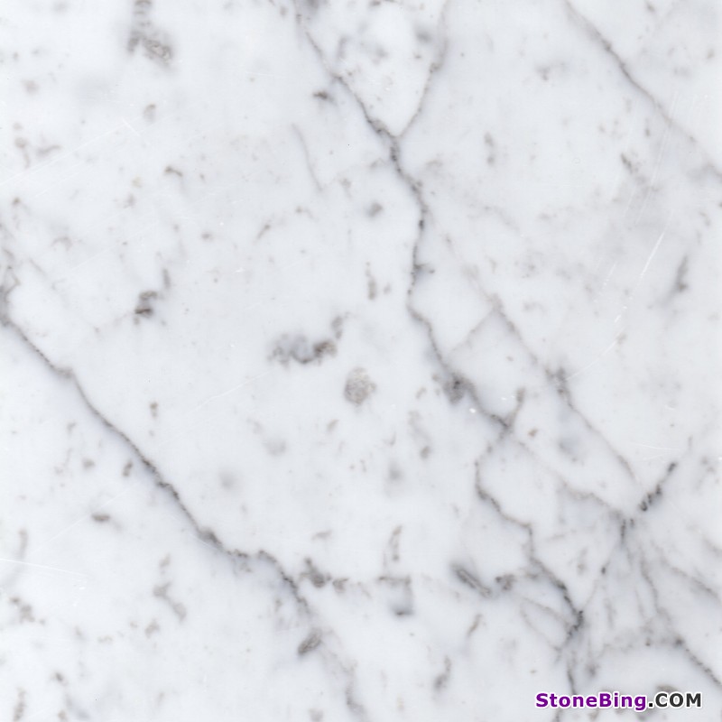 White Carrera Marble Tile