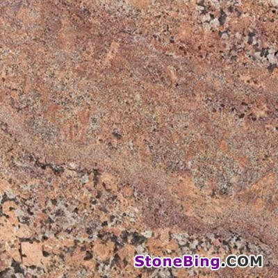 Juparana Bordeaux Granite Tile
