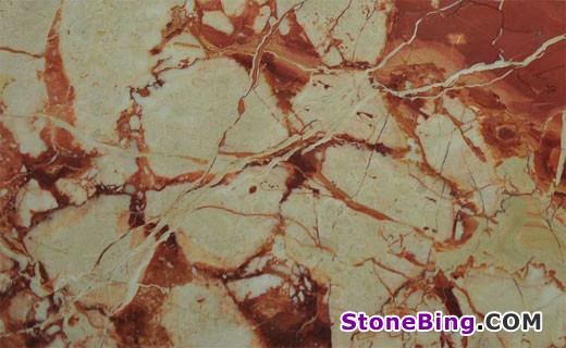 Breccia Rose Marble Slab