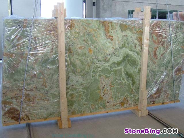 Green Onyx Slab