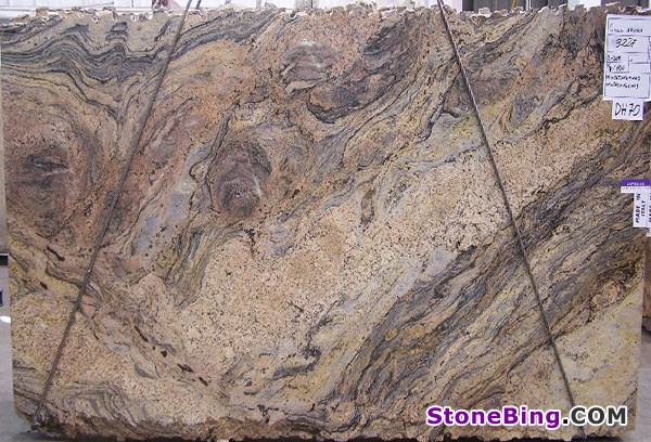 Golden Aruba Granite Slab