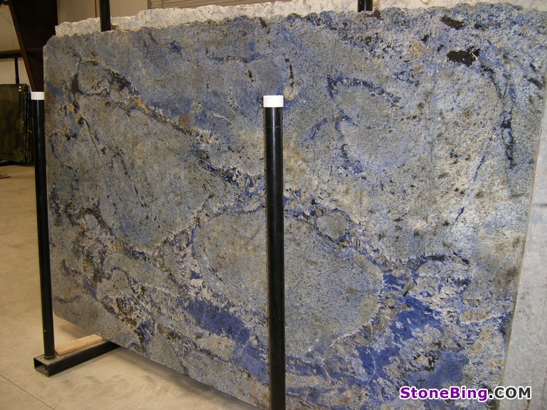 Blue Bahia Granite Slab