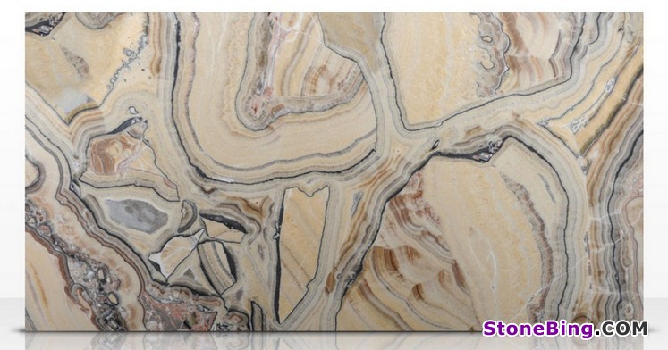 Alabastro Oniciato Onyx Slab