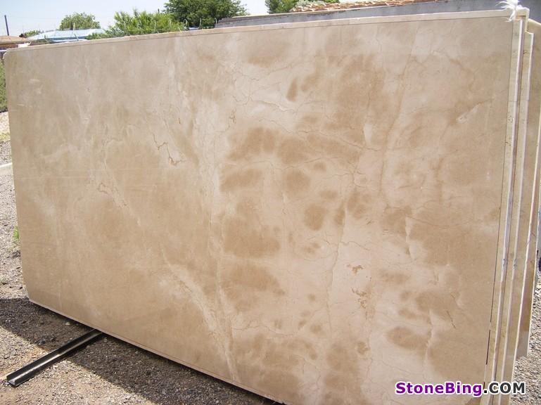 Cream Marfil Marble Slab