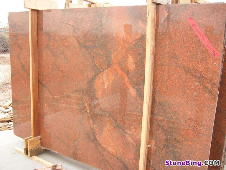 Red Dragon Granite Slab