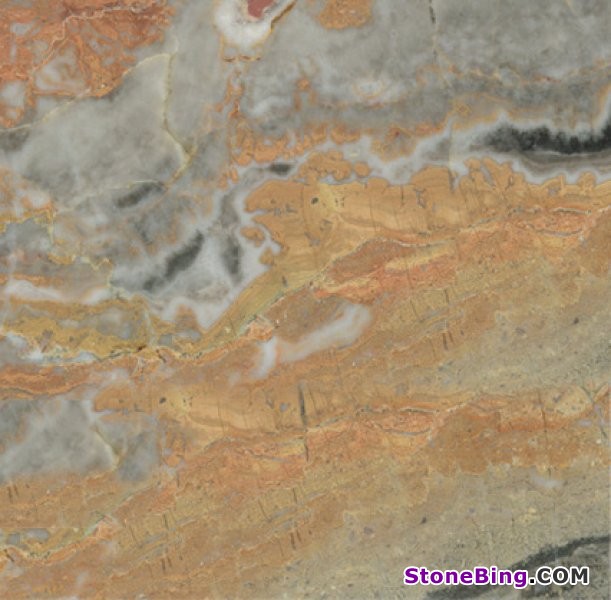 Arabescato Orobico Gold Marble Tile