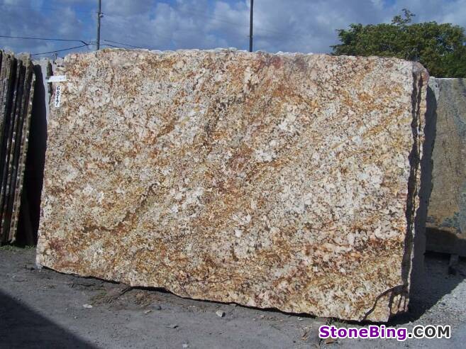 Golden Moon Granite Slab