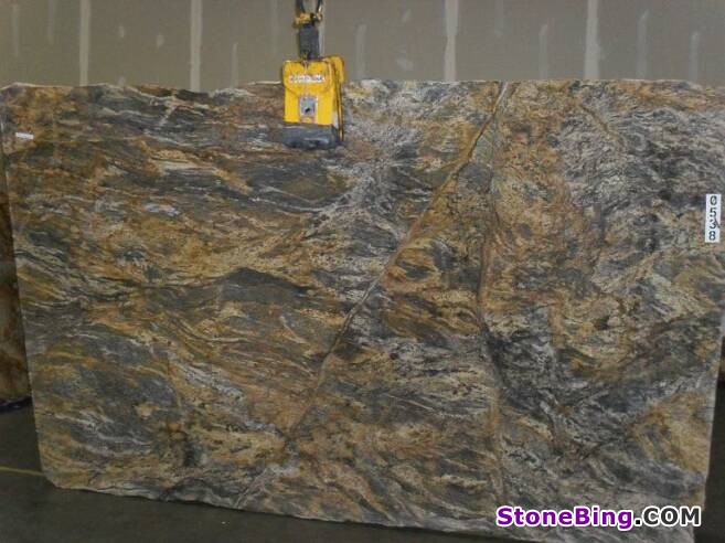 Golden Thunder Granite Slab