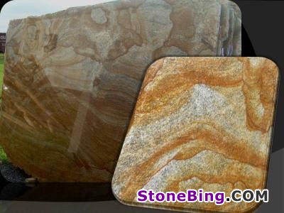 Golden Hill Granite Slab