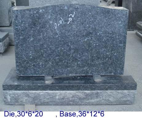 Blue Pearl Tombstone STU-16