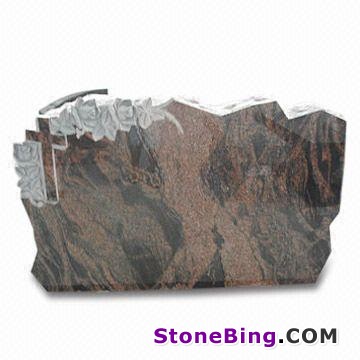 Himalaya Blue Granite Headstone MWCC-03