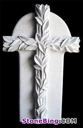 Headstone with Carved Cross MWCC-06