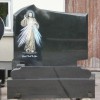 Black Granite Headstone