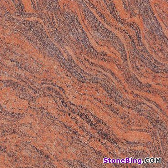 Multicolor Red Granite Tile